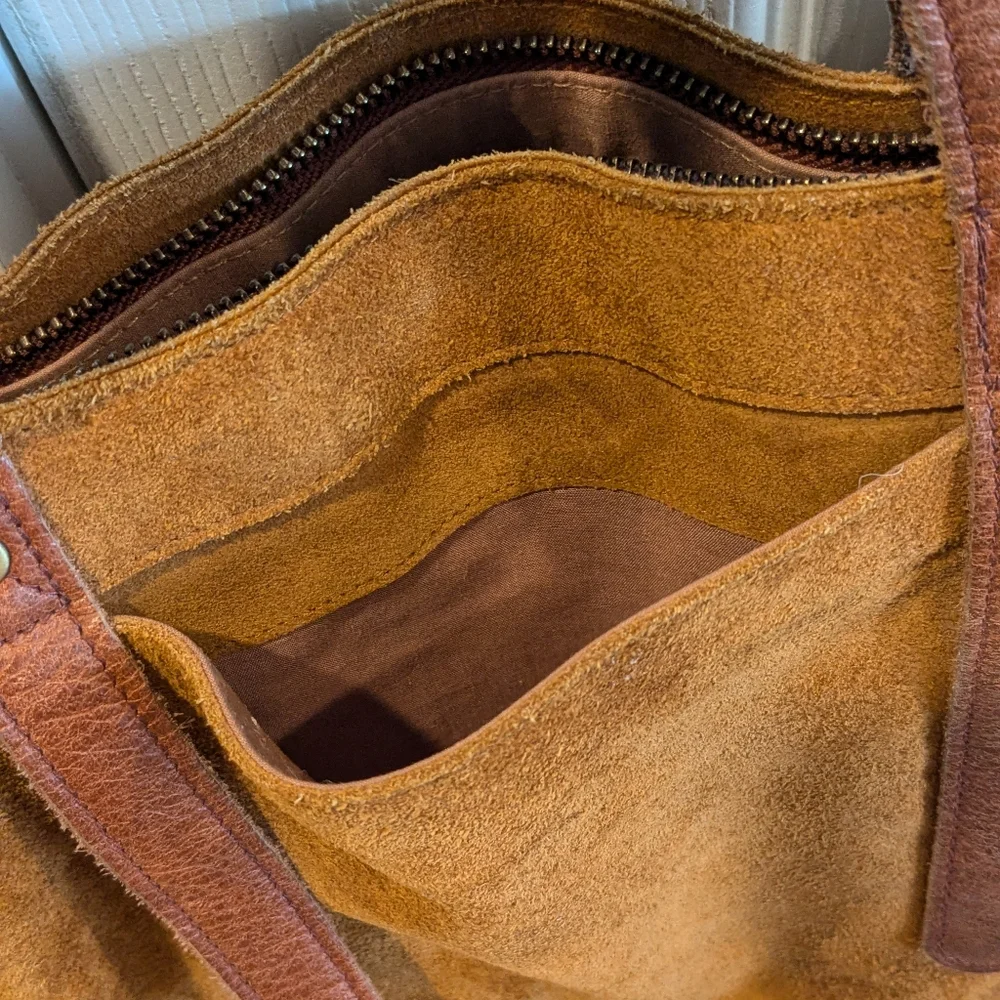 Anabaglish Aurora Suede Tote - Picture 4 of 9